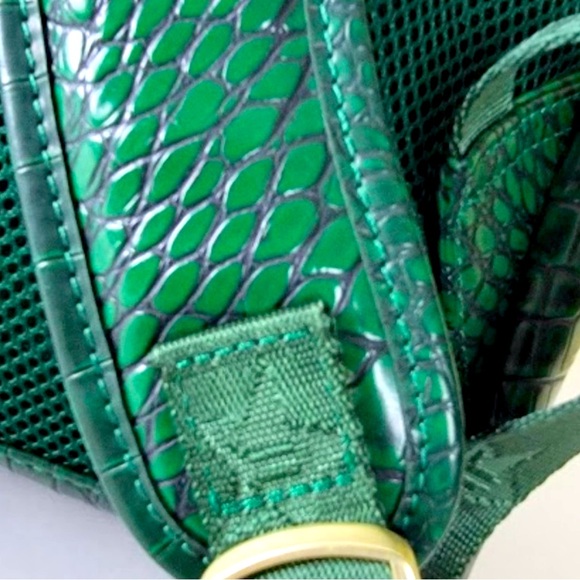 JEFFREE STAR FAUX GREEN CROCODILE BACKPACK - Picture 9 of 9
